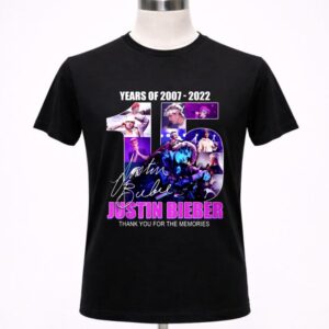 15 Years Of 2007 2022 Justin Bieber Signature 1 T Shirt.jpg