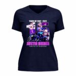 15 Years Of 2007 2022 Justin Bieber Signature 9 Womens V Neck.jpg