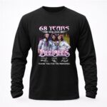 68 years 1958 2026 Bee Gees Maurice Gibb Barry Gibb Robin Gibb Signatures Thanks 4 Long Sleeves.jpg