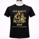 80 Years 1945 2025 Bob Marley Thank You For The Memories 1 T Shirt.jpg