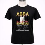 ABBA The Concert Show 50 Years 1974 2024 Thank You For The Memories 1 T Shirt.jpg