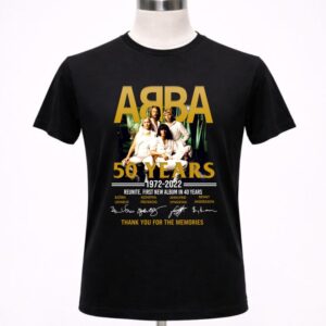 Abba 50 Years Reunite First New Album In 40 Years Thank You For The Memories 1 T Shirt.jpg