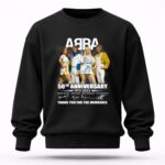 Abba 50th Anniversary 1972 2022 Thank You For Memories Signatures 3 Sweatshirt.jpg
