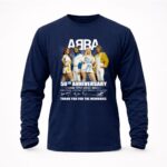 Abba 50th Anniversary 1972 2022 Thank You For Memories Signatures 9 Long Sleeves.jpg
