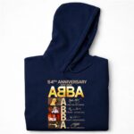 Abba 54th Anniversary Member Signature 7 Hoodie.jpg