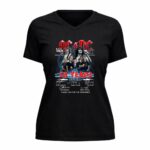 Ac Dc 50 Years 1973 2023 Thank You For The Memories 5 Womens V Neck.jpg