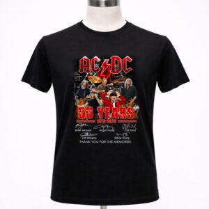 Acdc 53 Years Anniversary Signature 1 T Shirt.jpg