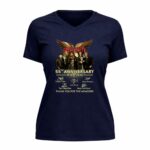 Aerosmith 55th Anniversary 1970 2025 Signatures 9 Womens V Neck.jpg