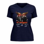 Aerosmith 56th Anniversary 1970 2026 Signature 9 Womens V Neck.jpg