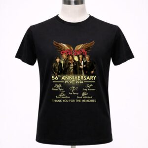 Aerosmith 56th Anniversary 1970 2026 Signatures 1 T Shirt.jpg