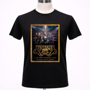 Alabama 50th Anniversary Tour Show For Fan Shirt