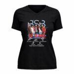 Backstreet Boys 33 Years 1993 2026 Signature 5 Womens V Neck.jpg