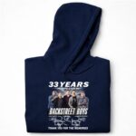 Backstreet Boys 33 Years 1993 2026 Thank You for the Memories 7 Hoodie.jpg