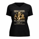 Barbra Streisand 65th Anniversary 1961 2026 Thank You For The Memories Signature 5 Womens V Neck.jpg