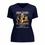 Barbra Streisand 65th Anniversary 1961 2026 Thank You For The Memories Signature 9 Womens V Neck.jpg