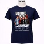 Big Time Rush 15th Anniversary 2009 2024 Thank You For The Memories 6 T Shirt.jpg