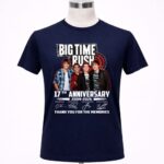 Big Time Rush 17th Anniversary 2009 2026 Thank You For The Memories 6 T Shirt.jpg