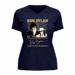 Bob Dylan 65th Anniversary 1959 2024 Signature 9 Womens V Neck.jpg
