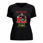 Bob Seger The Man The Myth The Legend 65 Years 1961 2026 Signature 5 Womens V Neck.jpg