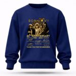 Bon Jovi 40th Anniversary 1982 2023 Thank You For Memories Signature 8 Sweatshirt.jpg