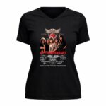 Bon Jovi 43rd Anniversary 1983 2026 Thank You For The Memories 5 Womens V Neck.jpg