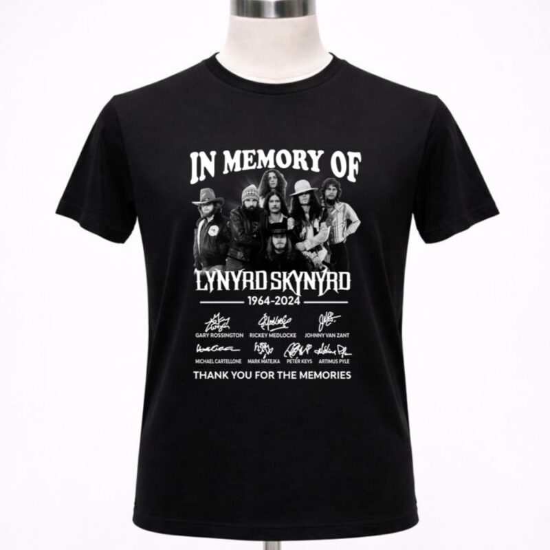 In memory of lynyrd skynyrd 1964 2024 thank you for the memories 1 T Shirt.jpg