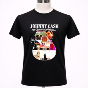 Johnny Cash 70th Anniversary Collection Signature Shirt