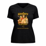 Katy Perry 25th Anniversary 2001 2026 Thank You For The Memories Signature 5 Womens V Neck.jpg