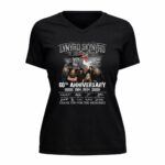 Lynyrd Skynyrd Gary Rossington 60th Anniversary 1964 2024 Thank You For The Memories 5 Womens V Neck.jpg