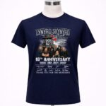 Lynyrd Skynyrd Gary Rossington 60th Anniversary 1964 2024 Thank You For The Memories 6 T Shirt.jpg