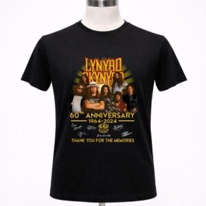 Lynyrd skynyrd 60th anniversary 1964 2024 thank you for the memories 1 T Shirt.jpg
