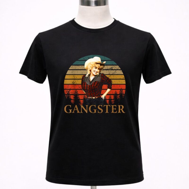 Vintage Gangster Dolly Parton 1 T Shirt